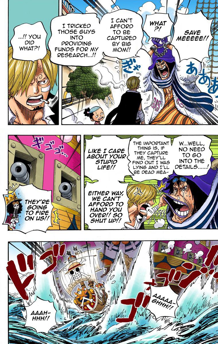 One Piece - Digital Colored Comics Chapter 730 13